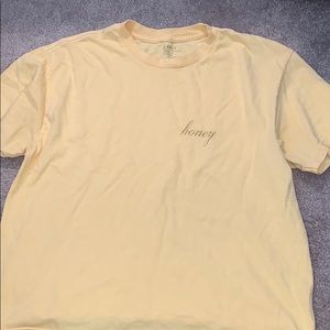 Yellow brandy Melville top